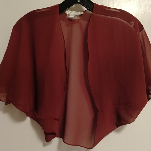 David's Bridal strapless chiffon dress size 8 - Picture 8 of 10